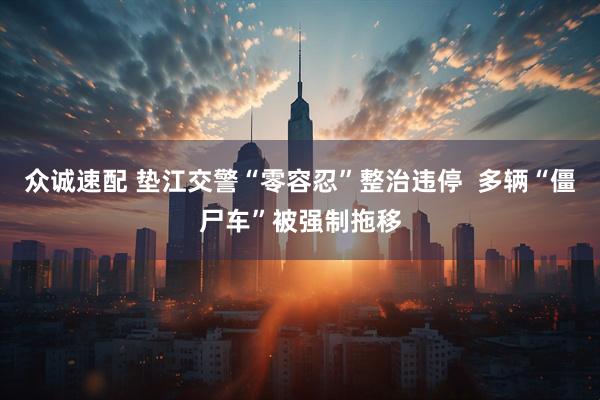 众诚速配 垫江交警“零容忍”整治违停  多辆“僵尸车”被强制拖移